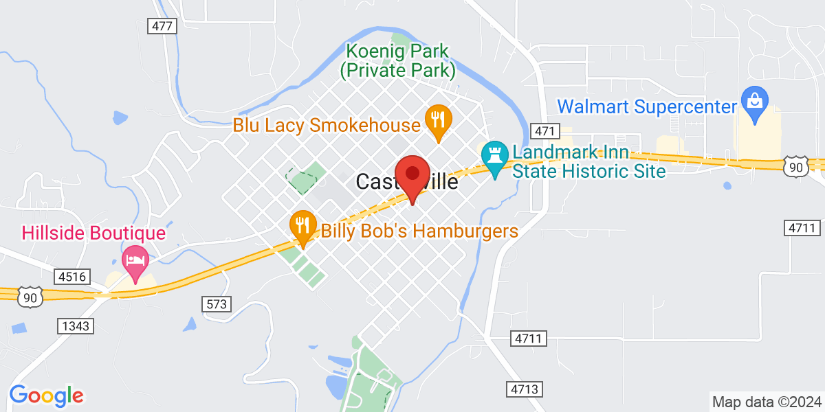 Map of Castroville Public Library